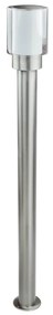 Paletto da Giardino 100cm acciaio INOX IK06 IP54 - base E27