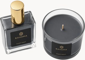 Set profumo per ambienti e candela profumata Silent Night, 2 pz (mandarino, noce moscata, alloro)