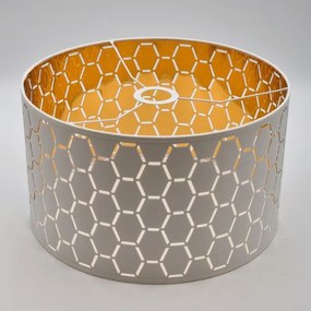 Lampada a sospensione con cavo ULLE 1xE27/15W/230V bianca