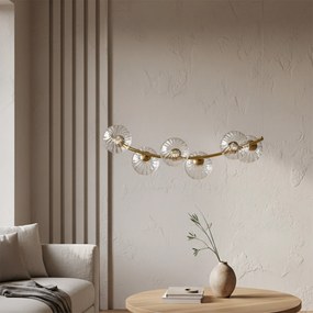 Lampada da soffitto G133-6CP Gold