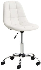 Sedia Da Ufficio Emil İn Ecopelle Con Design Elegante E Comfort Ergonomico / Weiß