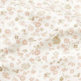 Set copripiumino e federa da bambini beige in cotone organico per culla 70x100 cm Augusta – Cam Cam Copenhagen