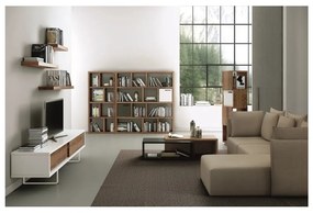 Libreria effetto noce 70x159 cm Berlin - TemaHome