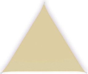Tenda a Vela Ombreggiante Triangolare 5x5x5m in Poliestere Beige...