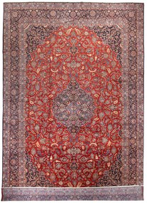 Kashan Tappeto 640x430 (Iran) Annodato A Mano