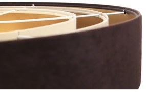 Lampadario su filo TRINITI 1xE27/60W/230V marrone/beige/oro