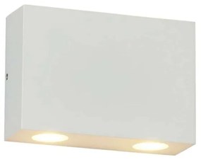 Lucande - Henor LED Up/Down Applique da Parete da Esterno Bianco Lucande