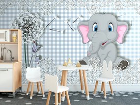 Carta da parati autoadesiva – Piccolo elefante