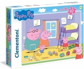 Puzzle per Bambini Clementoni SuperColor Peppa Pig 26438 68 x 48 cm 60 Pezzi