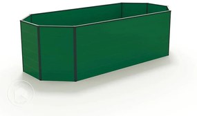 GFP 119 x 264 x 77 cm Orto rialzato, verde - (GFPV00604)