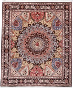 Tabriz Tappeto 260 x 310 (Iran) Annodato A Mano