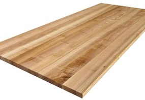 Tavola massello in legno di frassino, 1° scelta L 90 x 150 cm x Sp 30 mm
