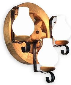 Brilagi - Applique ROATA APLICA 3xE14/40W/230V faggio