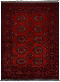 Afghan Tappeto 200x150 Rosso (Afghanistan) Annodato A Mano