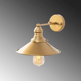 Lampada da parete color oro ø 24 cm Conical - Opviq lights