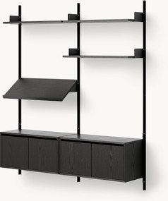 Scaffale grande da parete con armadietti Living