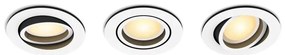 Philips-SET 3xLED Lampada da incasso dimmerabile Hue MILLISKIN 1xGU10/4,2W/230