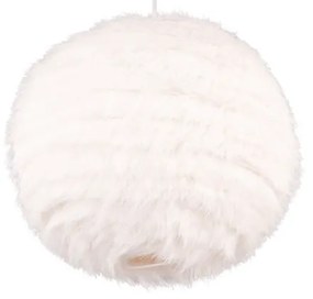Lampada a sospensione crema ø 35 cm Furry - Trio