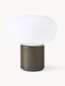 Lampada da tavolo piccola portatile Karl-Johan, luce regolabile