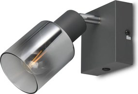 Faretto color antracite ø 7 cm Cadiz – Reality