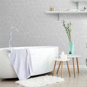 Carta da parati – Puzzle grigio