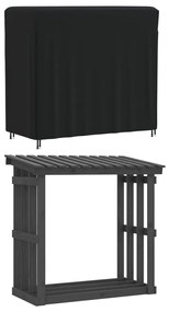 Coperture per porta legna 2pz 122x61x106 cm 420d oxford