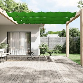 Paravento Verticale Verde Chiaro 100x420 Cm İn Tessuto Oxford /