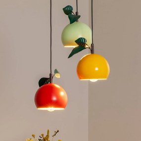 Lampada a sospensione Apple mix Luminex, dimmerabile, Nero, Soggiorno / Sala da pranzo, Metallo, Lampada a sospensione