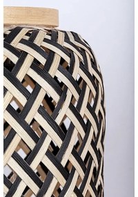 Rabalux 72093 - Lampadario ADALLA 3xE27/40W/230V in rattan su cavo