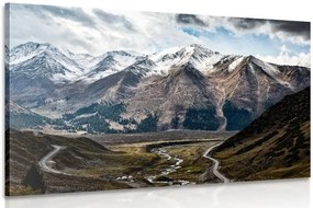 Stampa su tela – Panorama montano magnifico