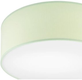 Plafoniera SIRJA PASTEL 1xE27/60W/230V diametro 35 cm verde