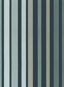 Cole & Son Carta da parati Carousel Stripe - Viridian & Greens