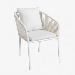 Sedia da pranzo Arhiza Classic Gardenia Bianco - Sklum