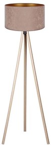 Brilagi - Lampada con piedistallo VELVET 1xE27/60W/230V beige