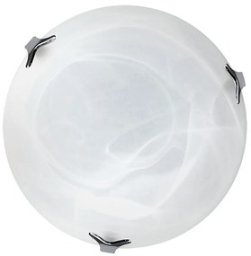 Top Light 5504/30/Cr/AL - Plafoniera 1xE27/60W/230V