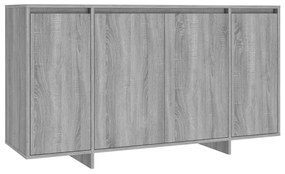 Credenza grigio sonoma 135x41x75 cm in truciolato