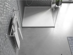 Mexen Amon piatto doccia quadrato SMC 100 x 100 cm, bianco - 4F101010
