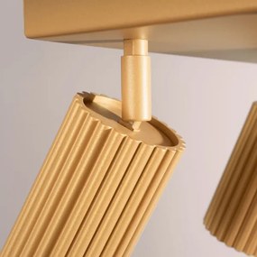 Sollux SL.1564 - Faretto KARBON 4xGU10/10W/230V oro