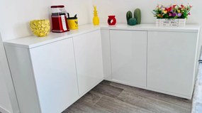 Madia ad angolo moderna 90x123 cm