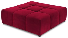 Modulo divano in velluto rosso Rome Velvet - Cosmopolitan Design