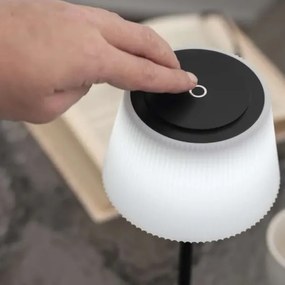 EMOS Z7630B - Lampada LED dimmerabile ricaricabile KATIE LED/4W/10V 1800mAh IP44 nero