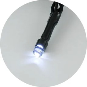 Catena natalizia LED da esterno 50xLED/2 funzioni 5,4m IP44 bianco freddo