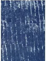 Isidore Leroy Carta da parati panoramica Ecorce - Indigo