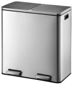 Secchio per Raccolta Differenziata Kitchen Move Acciaio inossidabile (30 L x 2)