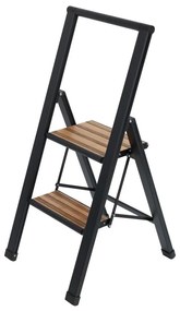 WENKO 50482100 - Scaletta ALU-DESIGN 44x101 cm nero