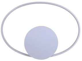 Plafoniera LED moderno Irina, bianco Ø 43.5 cm, luce naturale NOVECENTO