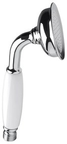 Soffione in ottone argento lucido ø 7 cm Epoca - Sapho