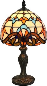 Brilagi - Lampada da tavolo in stile Tiffany MIRABELLA 1xE27/60W/230V