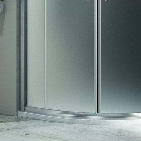 Box doccia semicircolare 90x90 vetro satinato anticalcare KF2000 - KAMALU