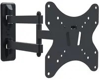 Supporto TV 17-42 pollici, compatibile vesa 75, 100, 200 Inclinazione alto e basso destra e sinistra. portata max 30 kg